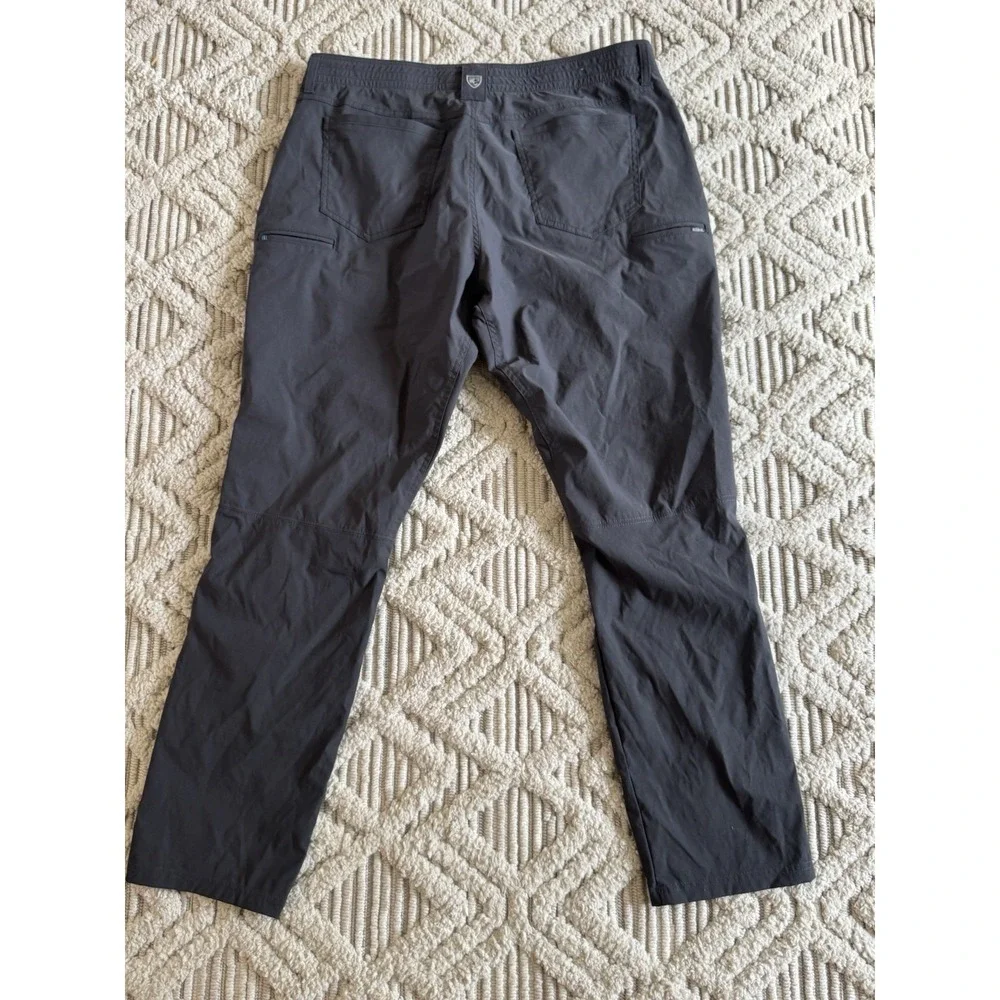 Kuhl‎ Men's Renegade Hiking Pants in Gray Size 38 X 32 Zippered Pockets - Picture 2 of 6
